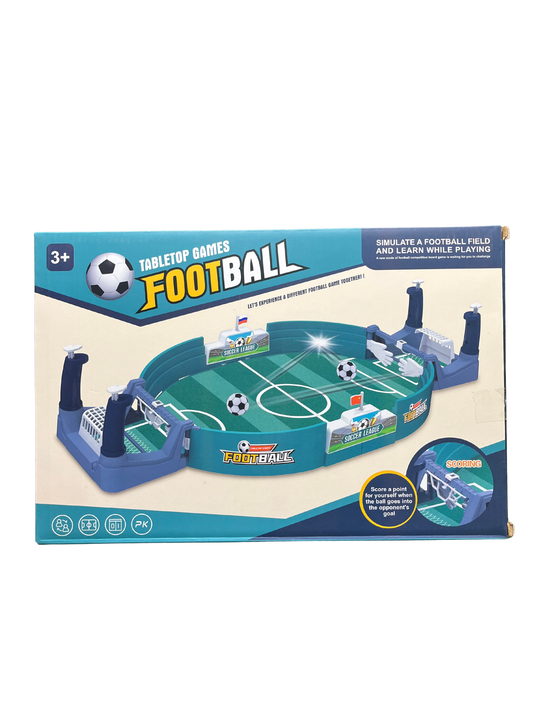 Mini Table Top Football Game – Interactive Football Set for Kids and Adults
