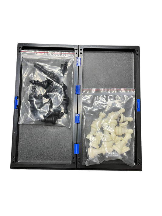 Magnetic Chess Board Game – Portable Travel Chess Set with Pieces