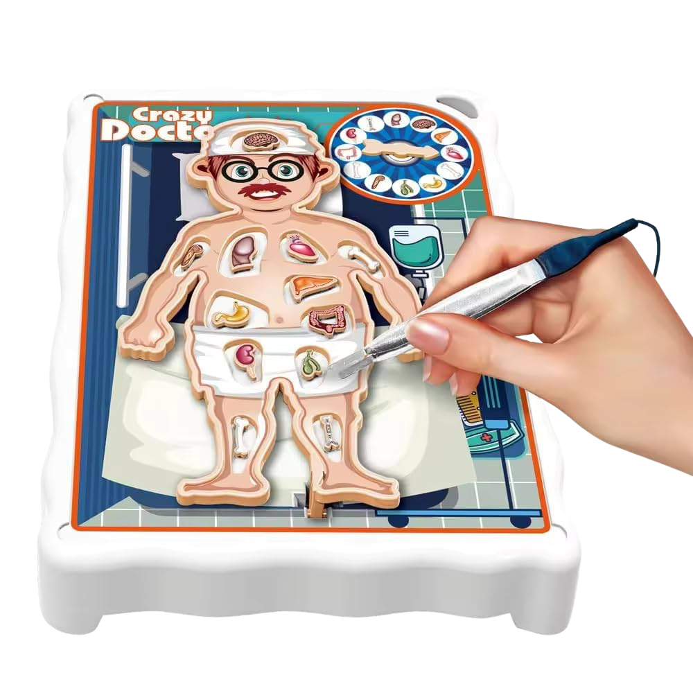 Crazy Doctor Game Set for Kids – Fun Pretend Play Kit