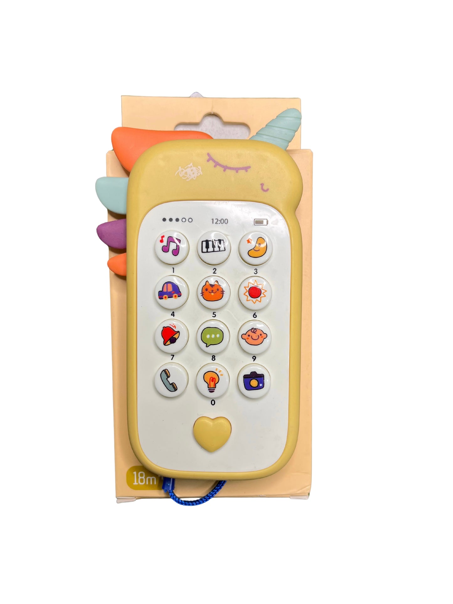 Baby Phone Toy for 1 Year Old – Musical & Educational Learning Toy for Toddlers