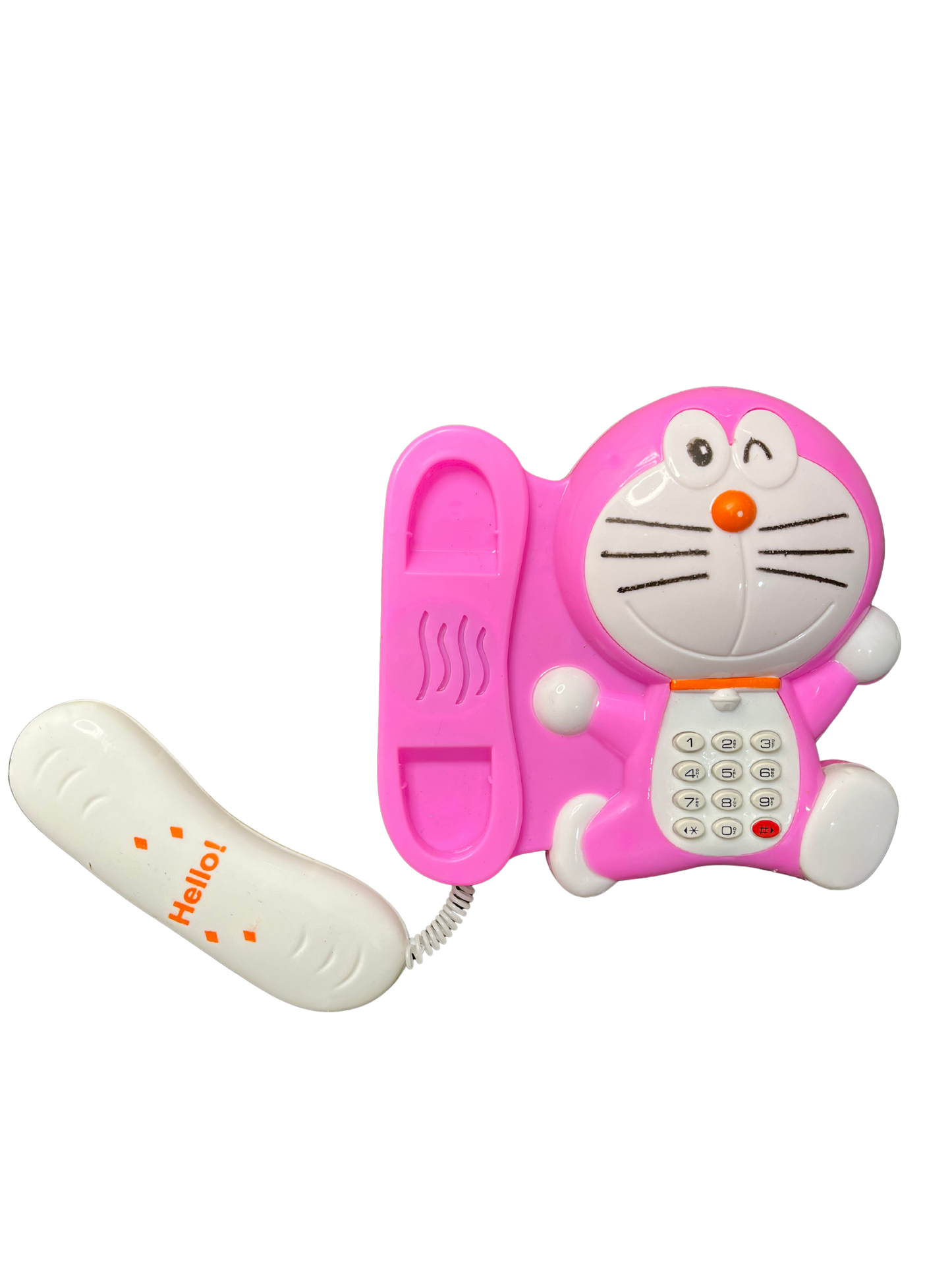 Doraemon Learning Telephone Toy for Kids – Musical Talking Phone Set