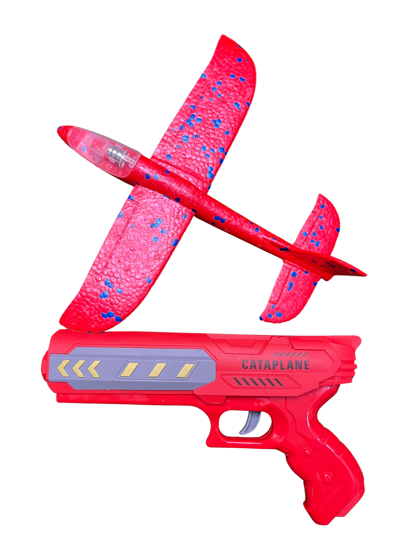 Catapult Gun Aircraft – 2 in 1 Flying Airplane Toy for Kids