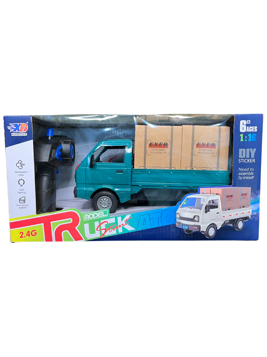 RC Suzuki Pickup Truck – Rechargeable 1:16 Scale with Smoke, Lights & Sound