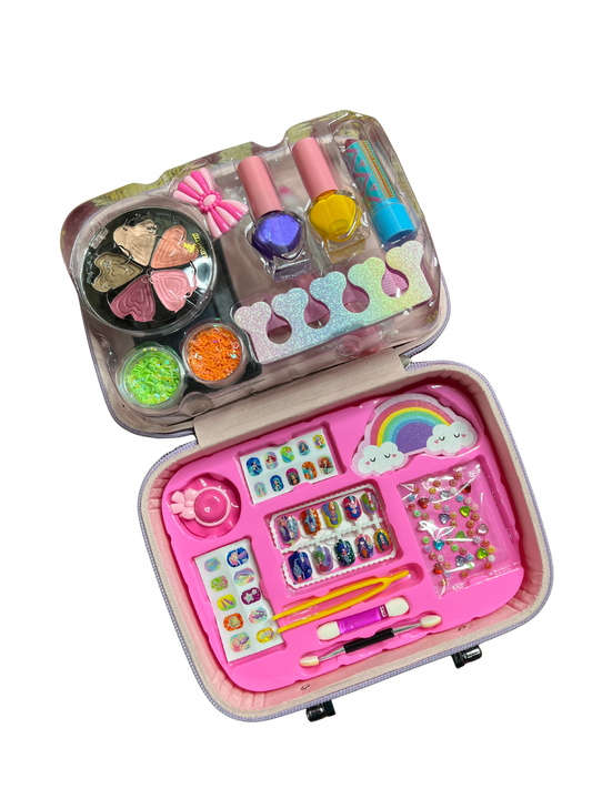 Little Princess Makeup Set for Girls – Washable Pretend Play Cosmetic Kit