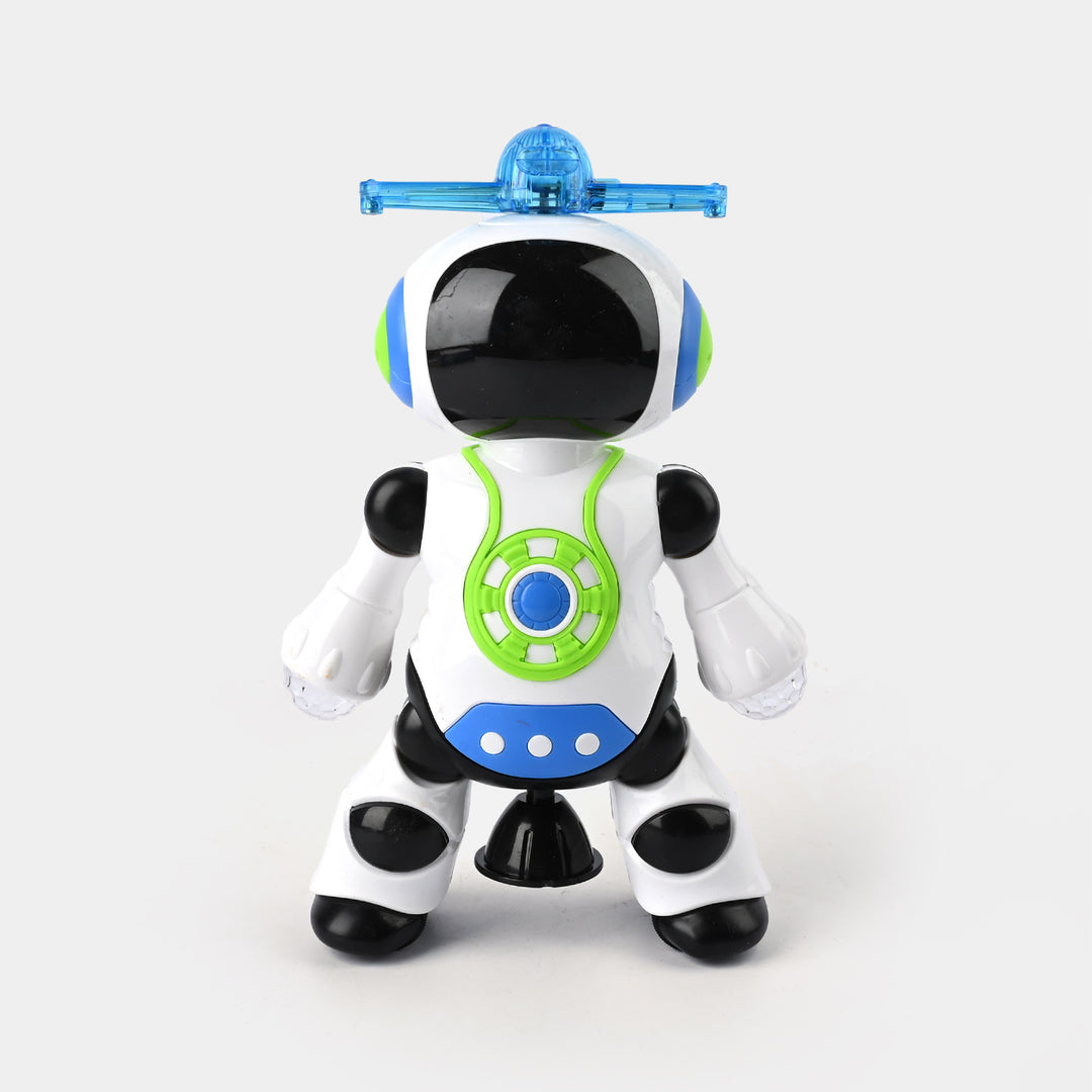 Dancing Robot Toy with Lights, Sound & 360° Movement