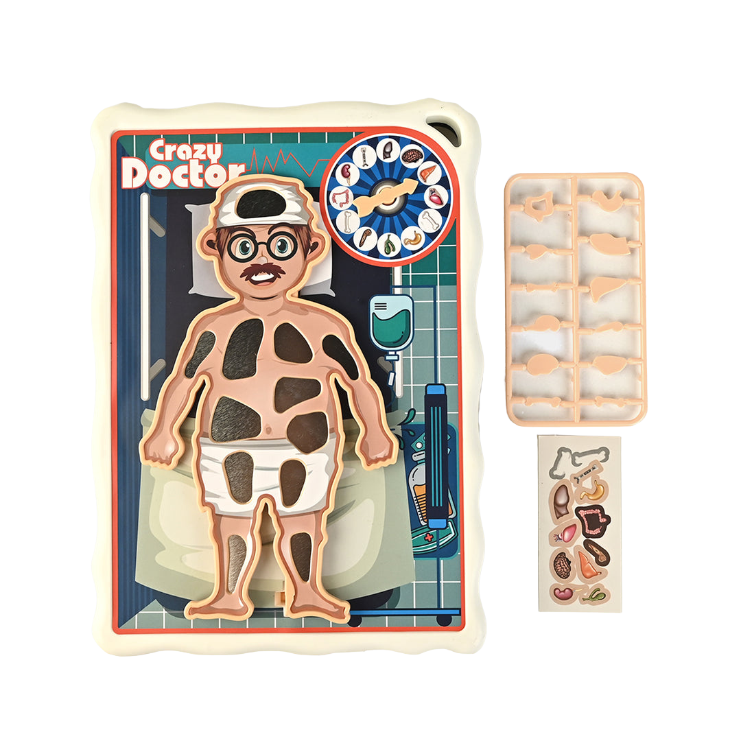 Crazy Doctor Game Set for Kids – Fun Pretend Play Kit