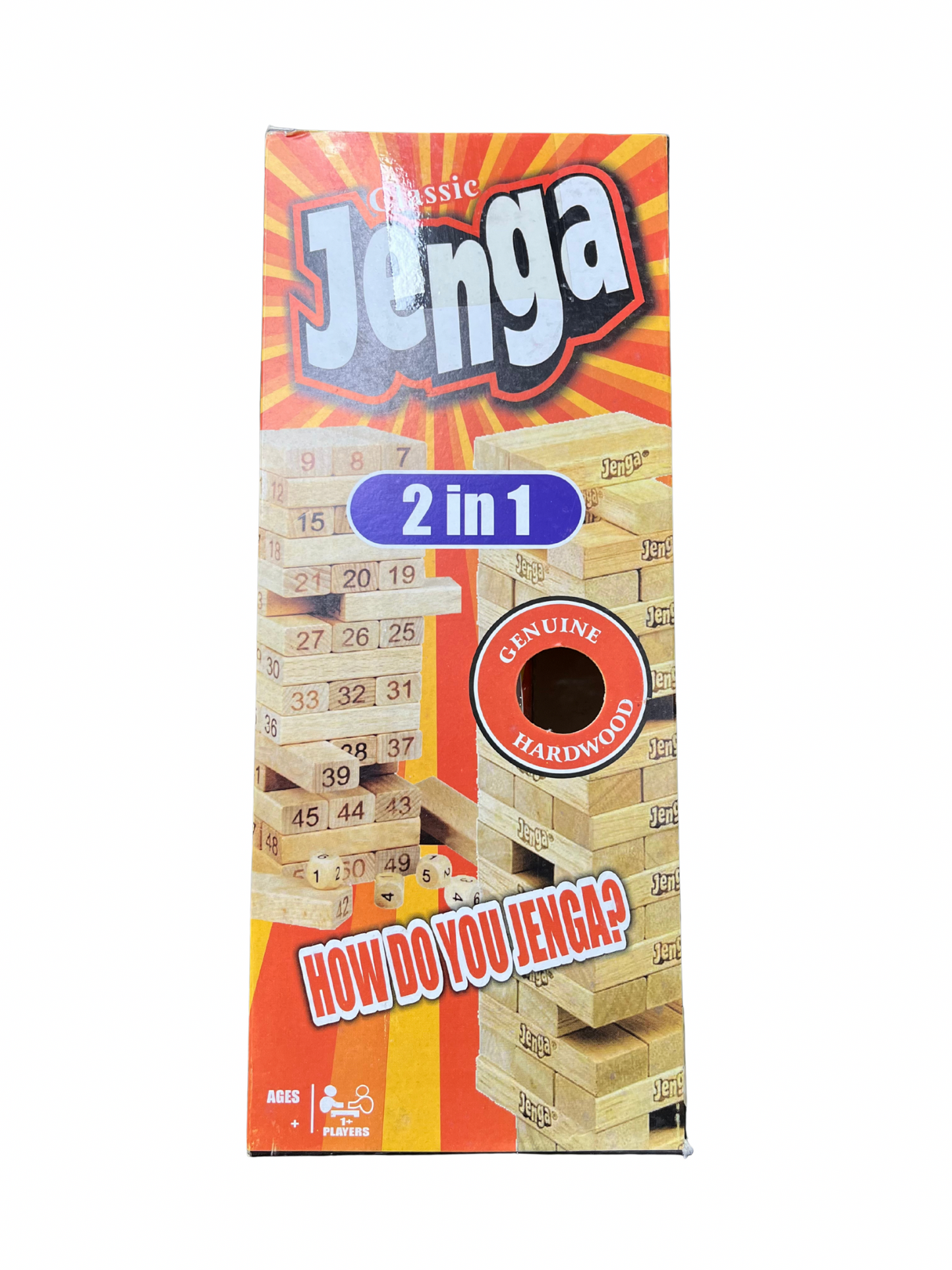 Classic Jenga Tower Wooden Blocks Game