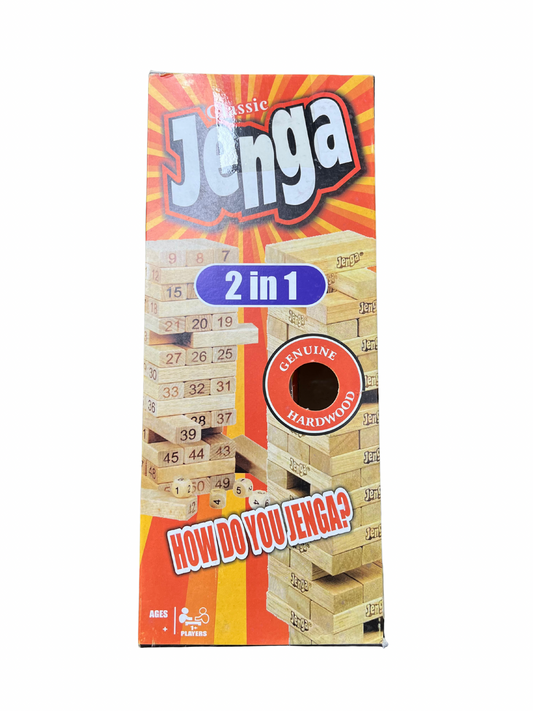 Classic Jenga Tower Wooden Blocks Game
