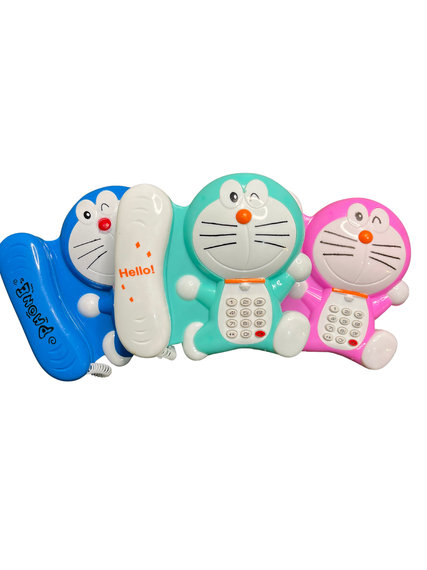 Doraemon Learning Telephone Toy for Kids – Musical Talking Phone Set