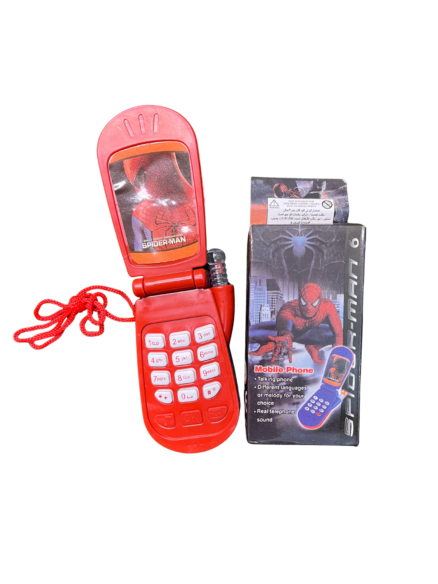 Musical Toy Phone with Light and Music for Kids