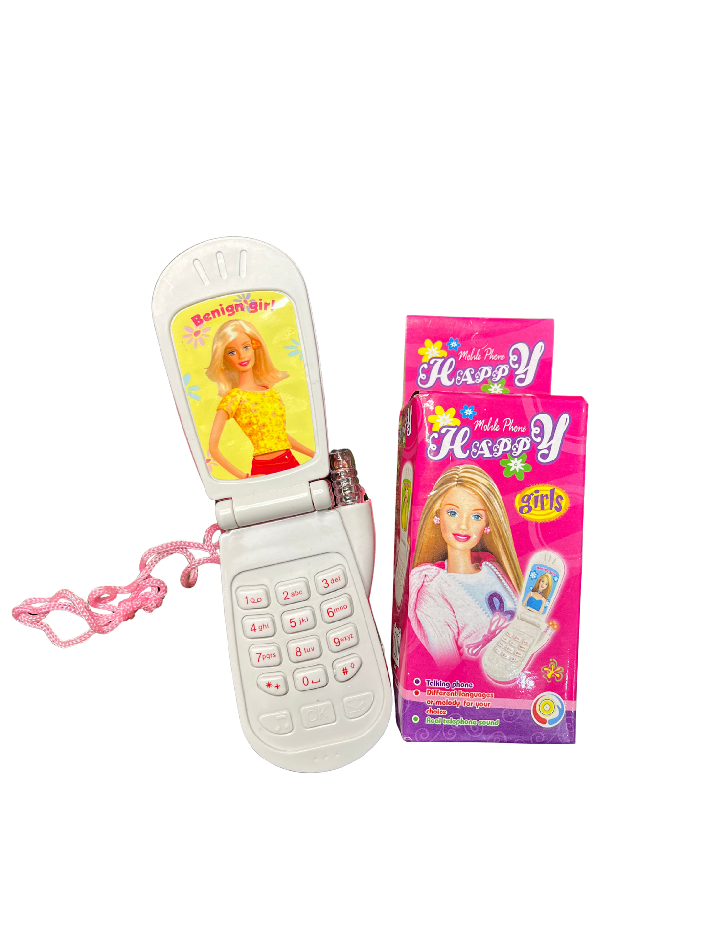 Musical Toy Phone with Light and Music for Kids