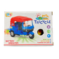 Bump & Go Auto Rickshaw Toy with Lights and Music for Kids