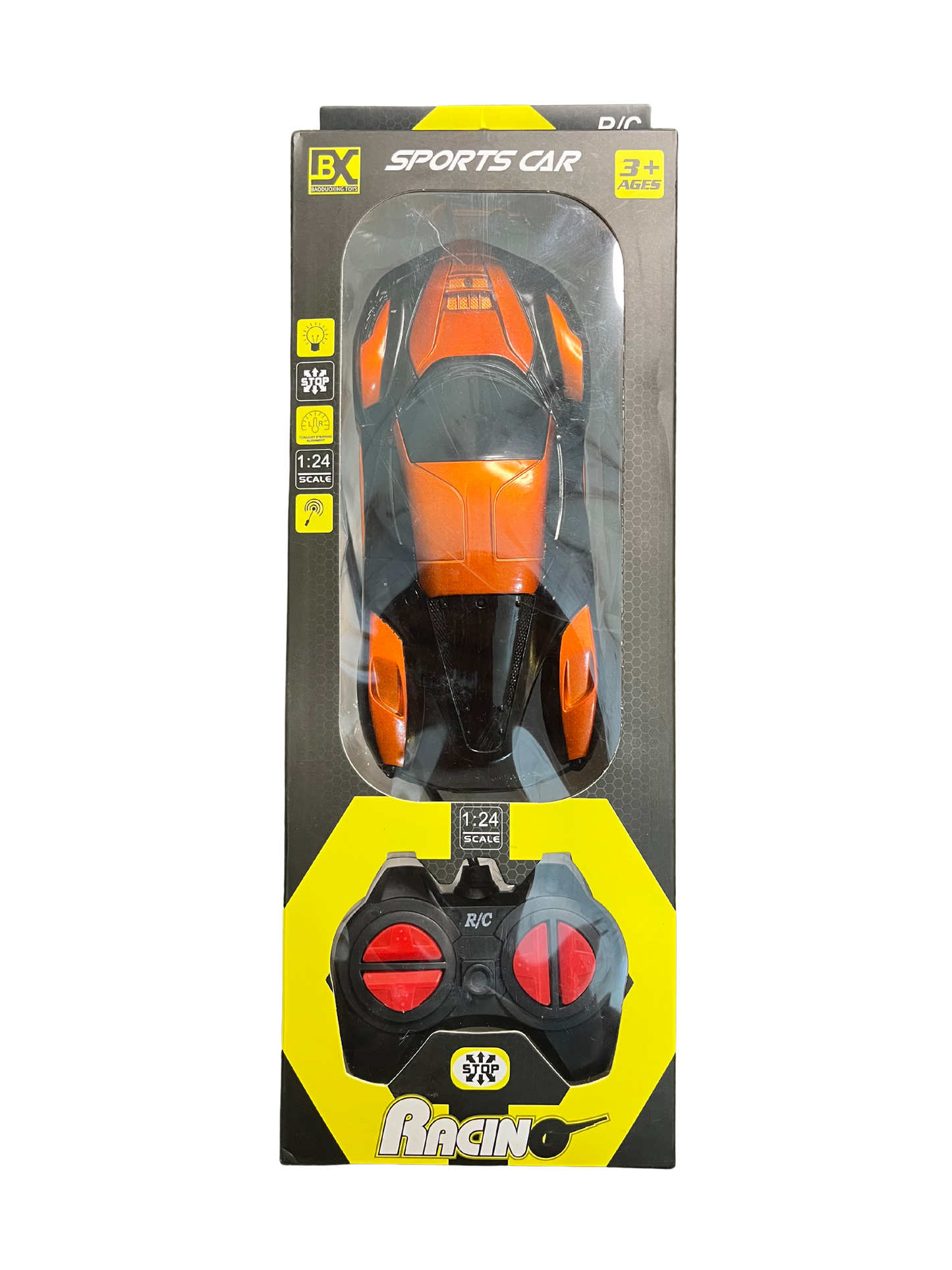 Speed Racing 1:20 RC Sports Car with Lights & Rechargeable Battery