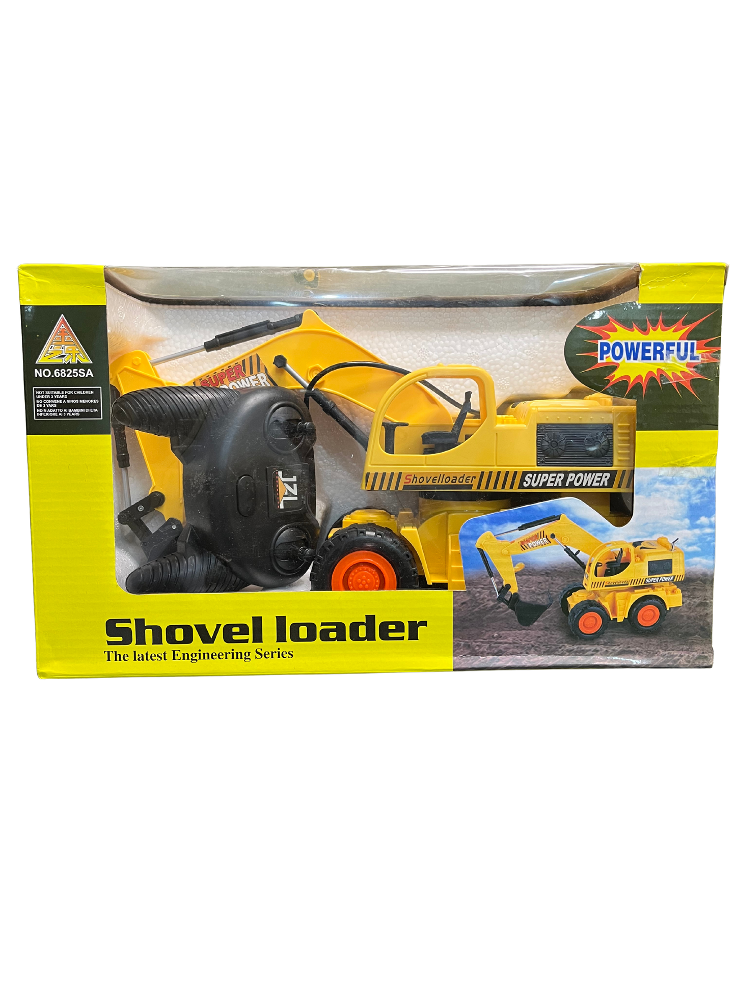 Remote Control Shovel Loader Heavy Machine Toy for Kids