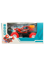 Smoke Rock Crawler RC Car – 4WD Alloy Off-Road Truck with Smoke & Lights