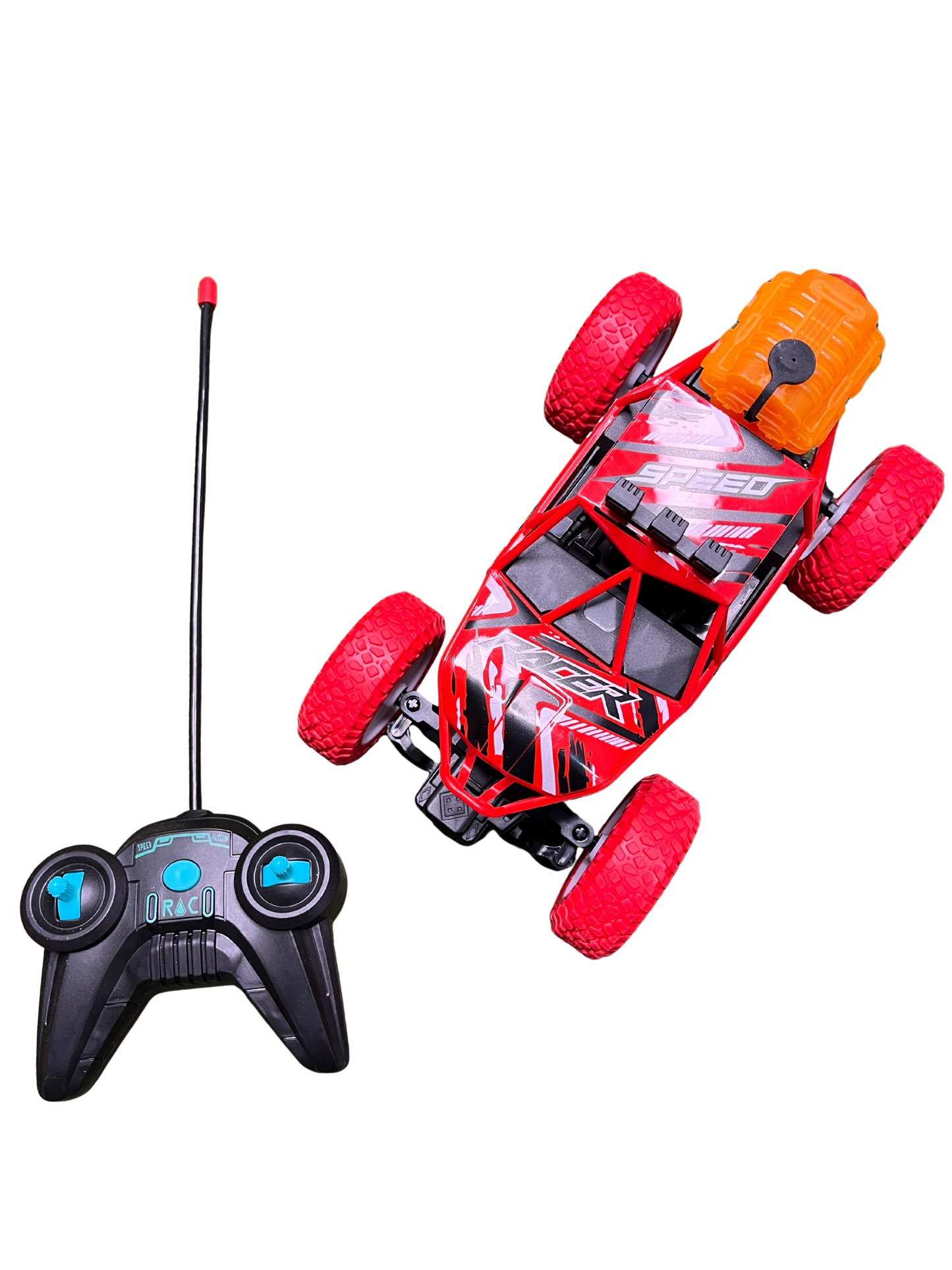 Smoke Rock Crawler RC Car – 4WD Alloy Off-Road Truck with Smoke & Lights