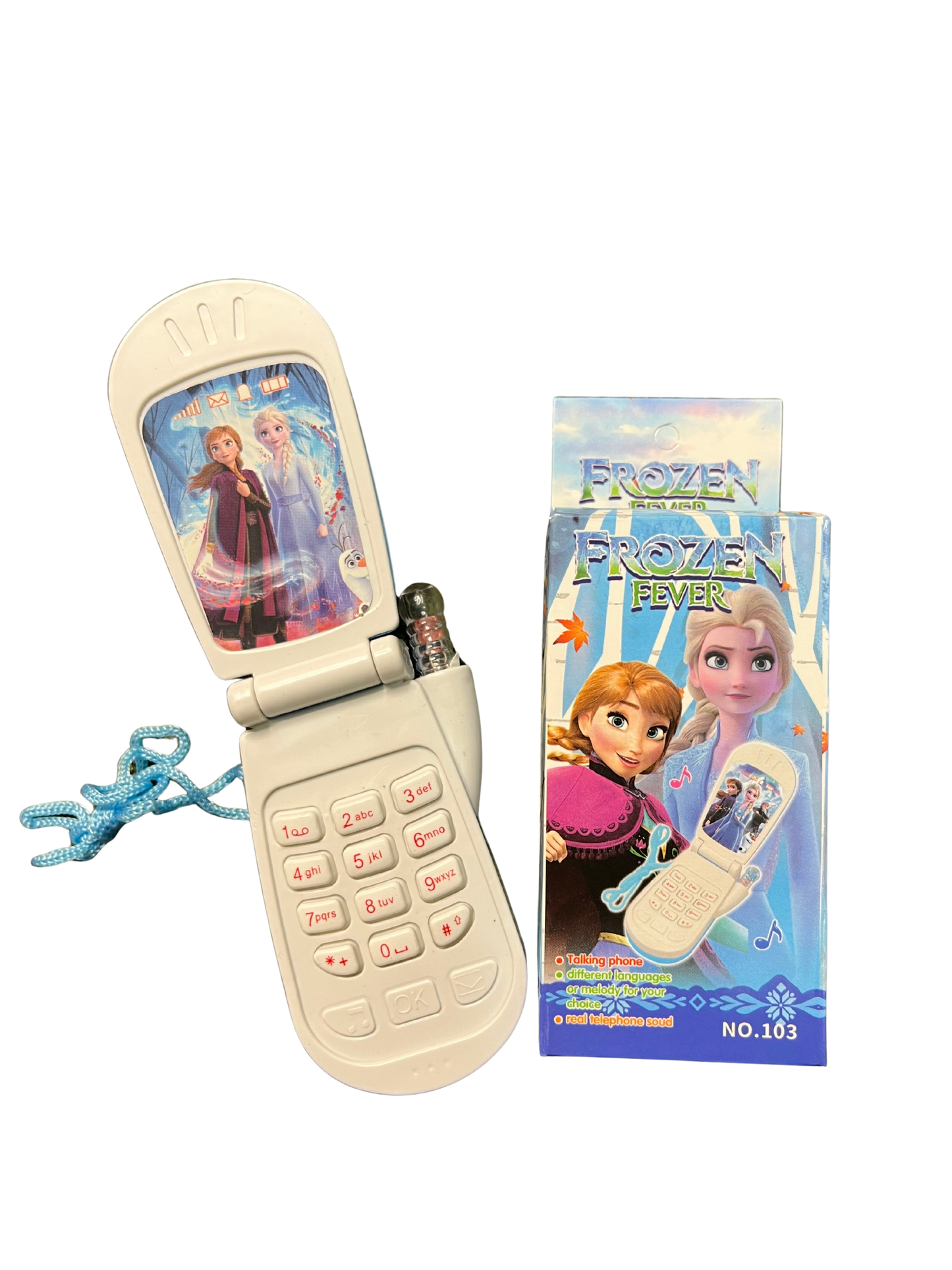 Musical Toy Phone with Light and Music for Kids