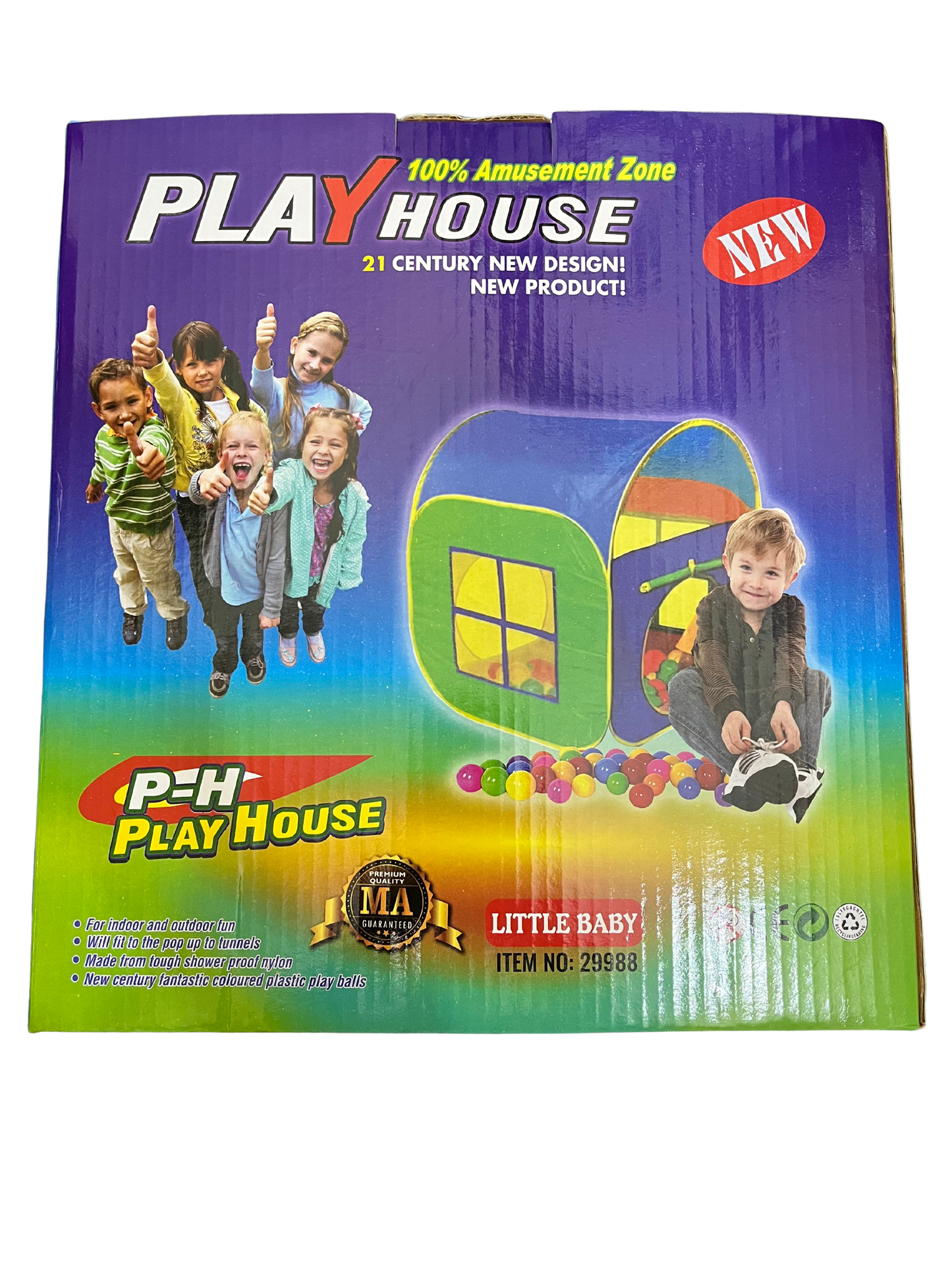 Play House Tent for Kids – Multicolour Baby Large Play Fun House