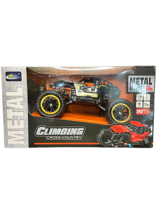Smoke Rock Crawler 4WD RC Car – Off-Road Alloy Monster Truck with Smoke Spray & Rechargeable Battery