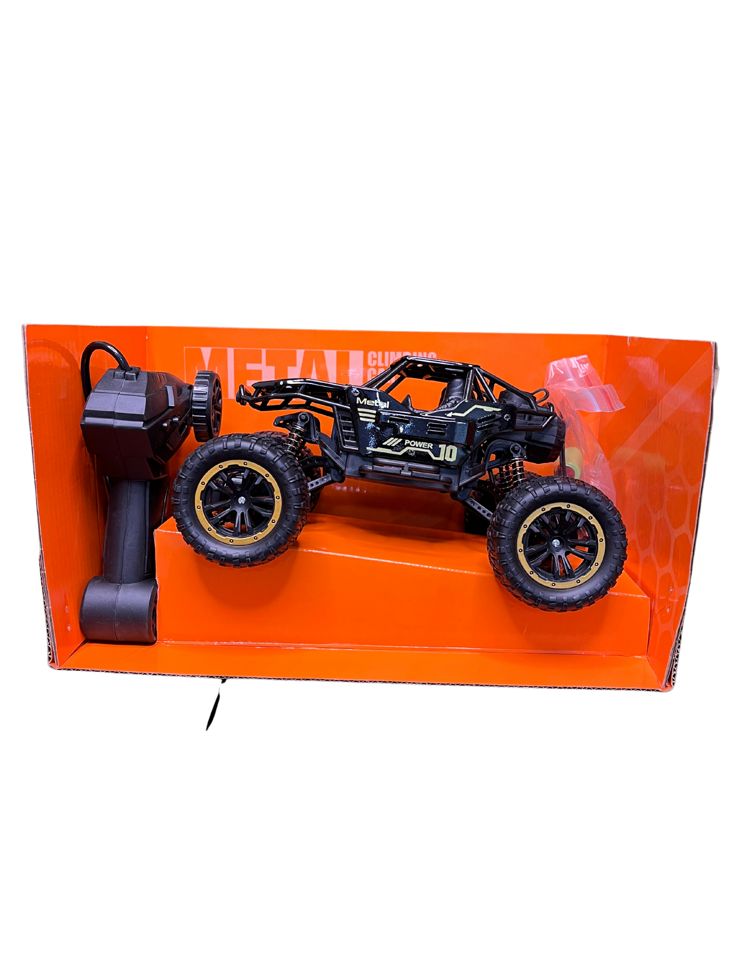 Smoke Rock Crawler 4WD RC Car – Off-Road Alloy Monster Truck with Smoke Spray & Rechargeable Battery