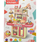 DIY Large Dream Kitchen Playset Toy – Pretend Cooking Set with Accessories for Kids