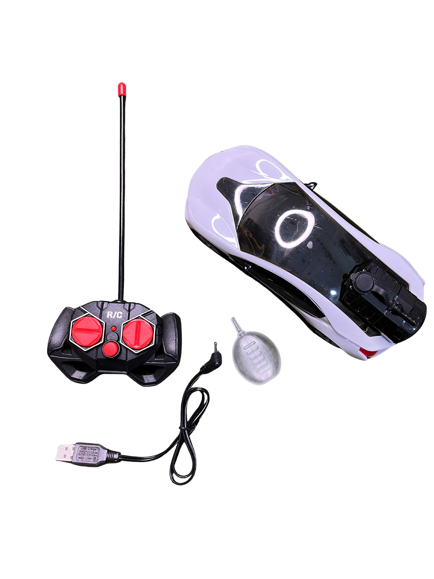 Rechargeable Spray RC Car – Water Spray Truck with Lights, Smoke & Remote Control