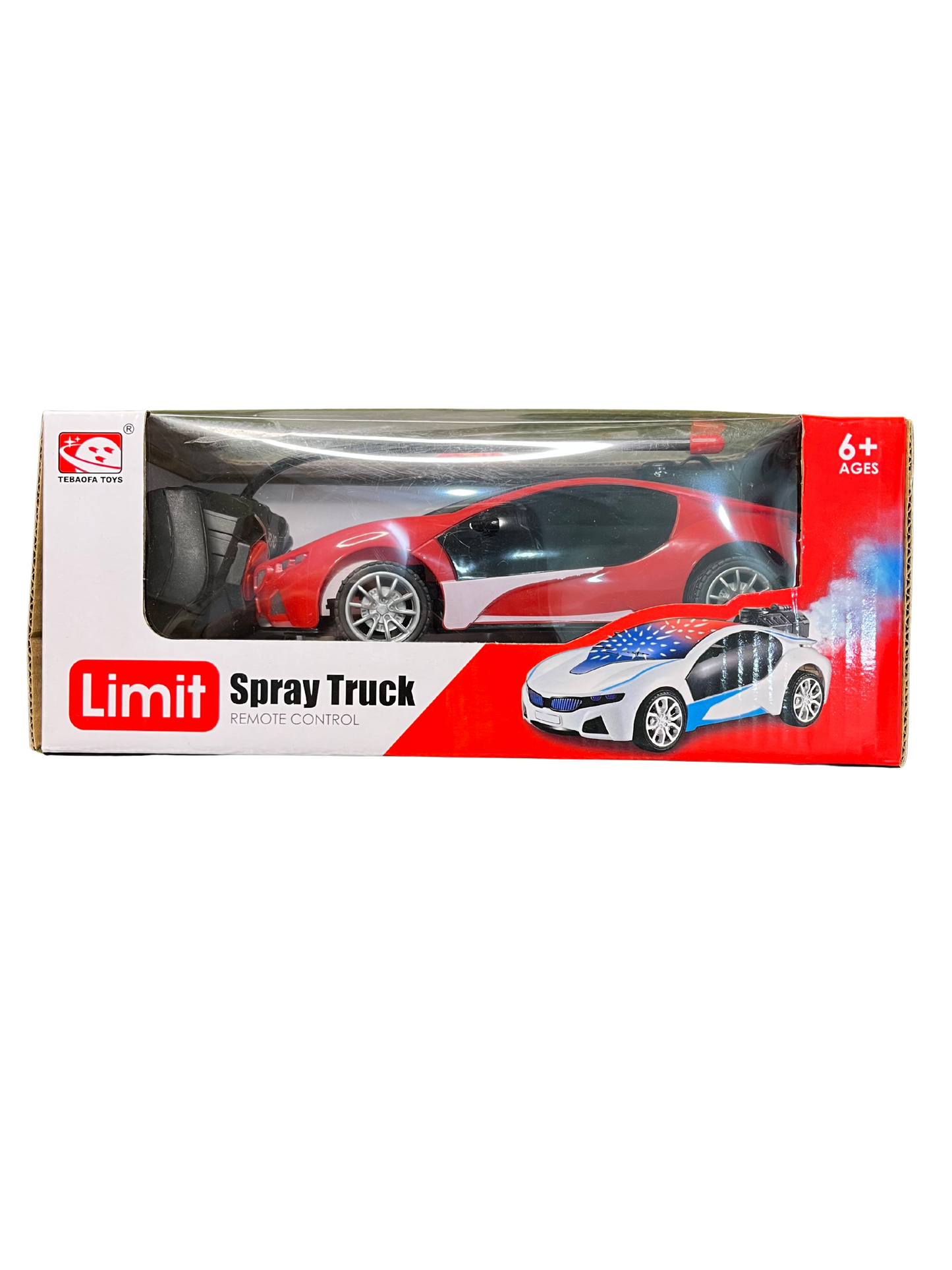 Rechargeable Spray RC Car – Water Spray Truck with Lights, Smoke & Remote Control