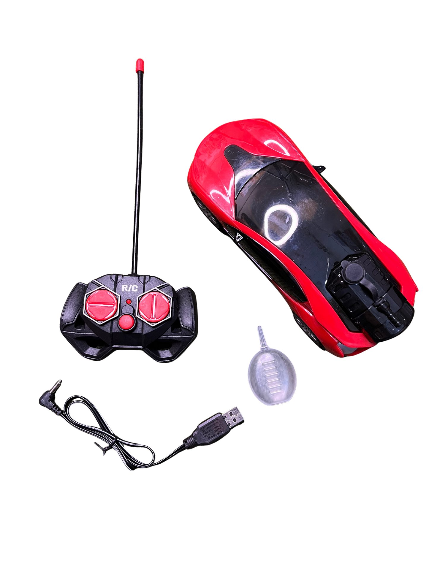 Rechargeable Spray RC Car – Water Spray Truck with Lights, Smoke & Remote Control